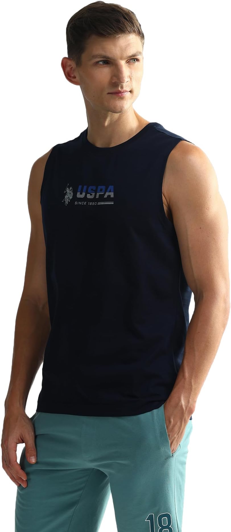 Men's Solid Regular Fit Vest