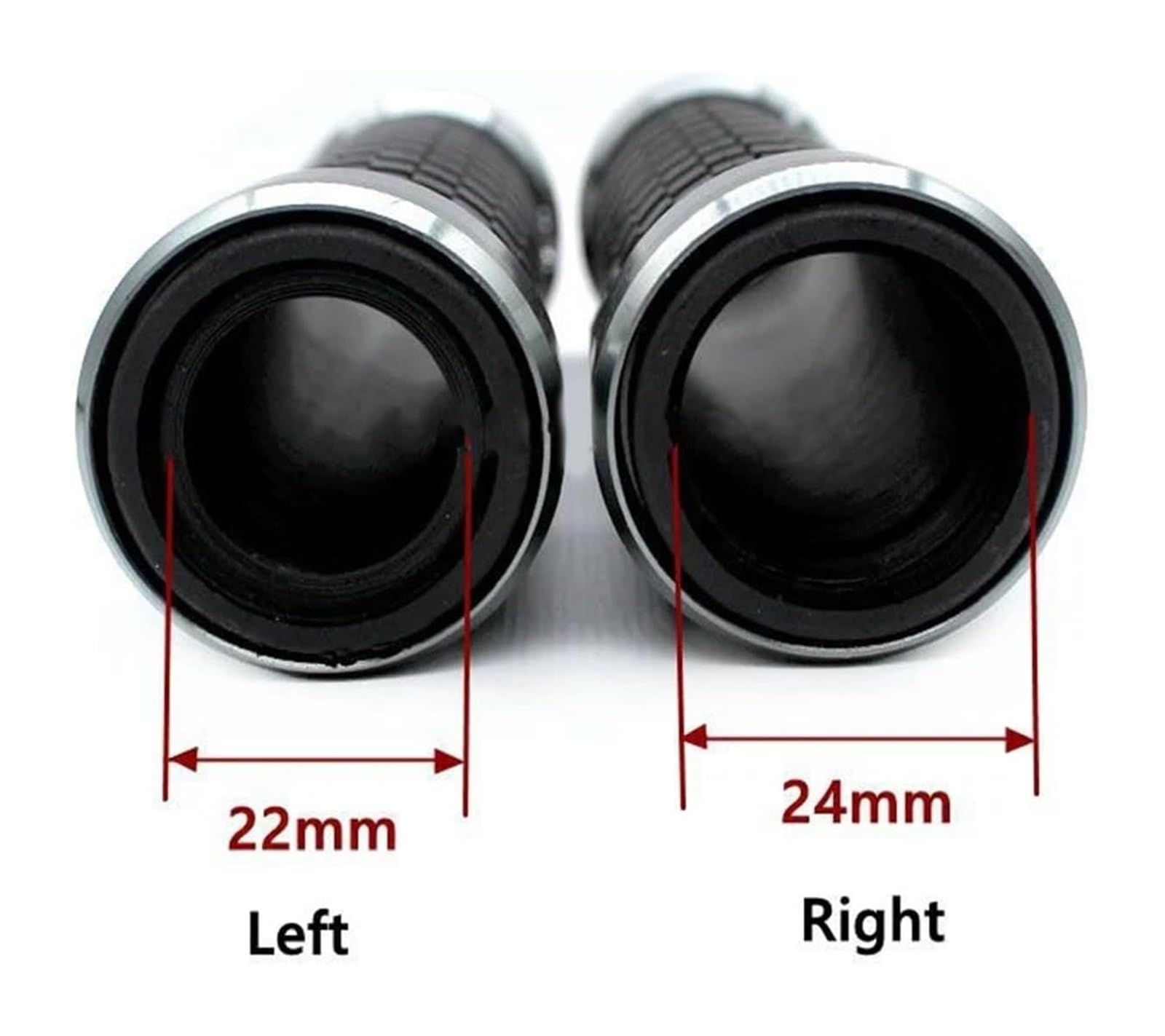 Per S&uzuki AN200 AN250 AN400 AN650 Per Burgman AN 125 250 400 650 7/8'' 22mm Moto Scooter Manopole Manubrio Estremità Manopole Manubrio Contrappesi Manubrio