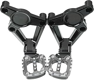 XADV X ADV Motorrad Passagier Hinten Fußrasten Faltbar Fußrastenanlage Fußstütze CNC Aluminium für X-ADV X ADV 300 750 100...