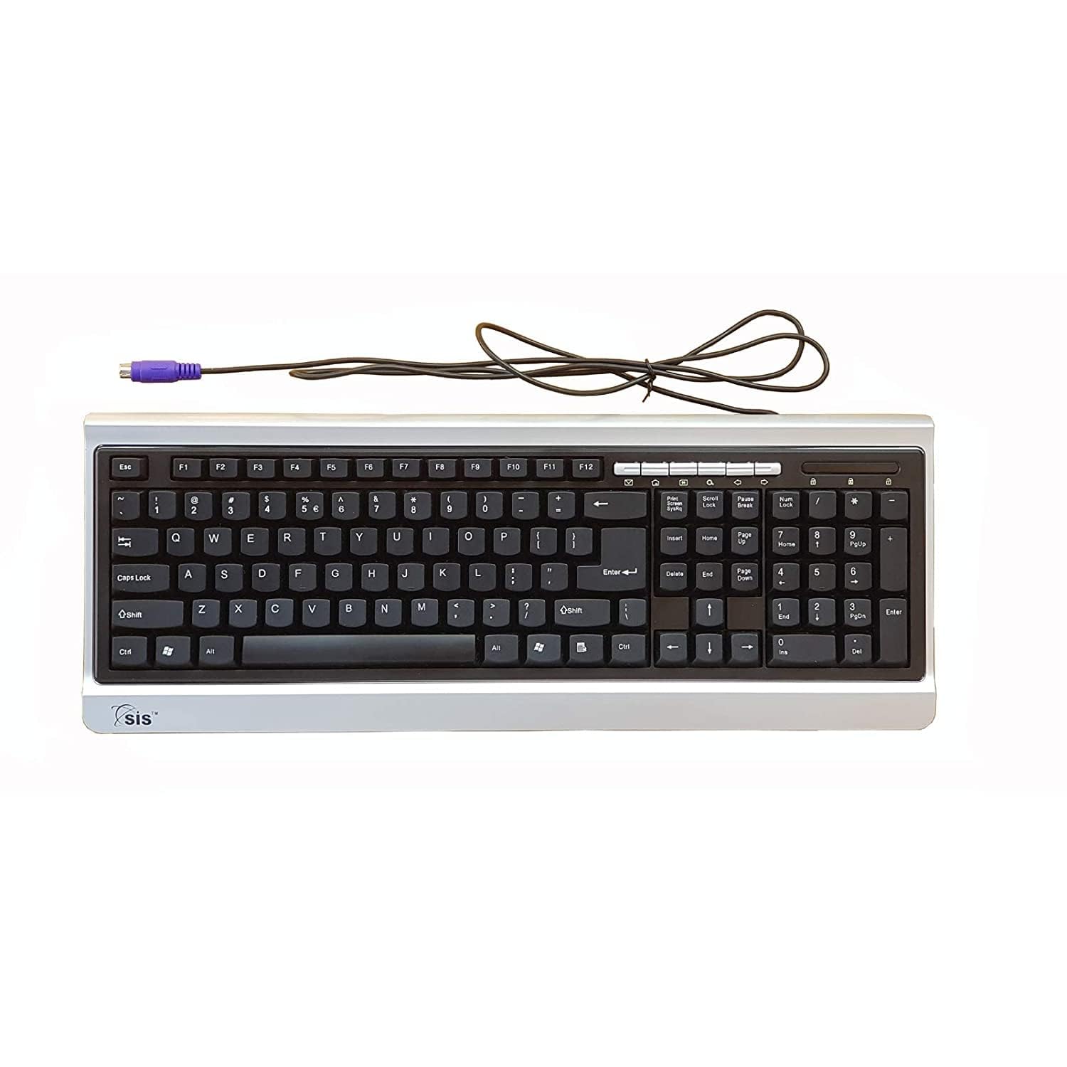 NF SIS PS2 KB 110-key PS2 Multimedia Keyboard(MM KB, PS/2) (B0C8SNTGY6) Amazon Price History, Amazon Price Tracker