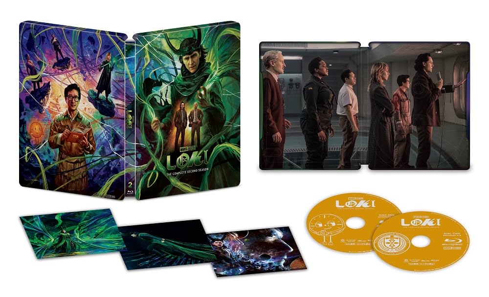 ロキ シーズン2 Blu-ray コレクターズ・エディション スチールブック〈… ロキ シーズン2 Blu-ray コレクターズ・エディション スチールブック