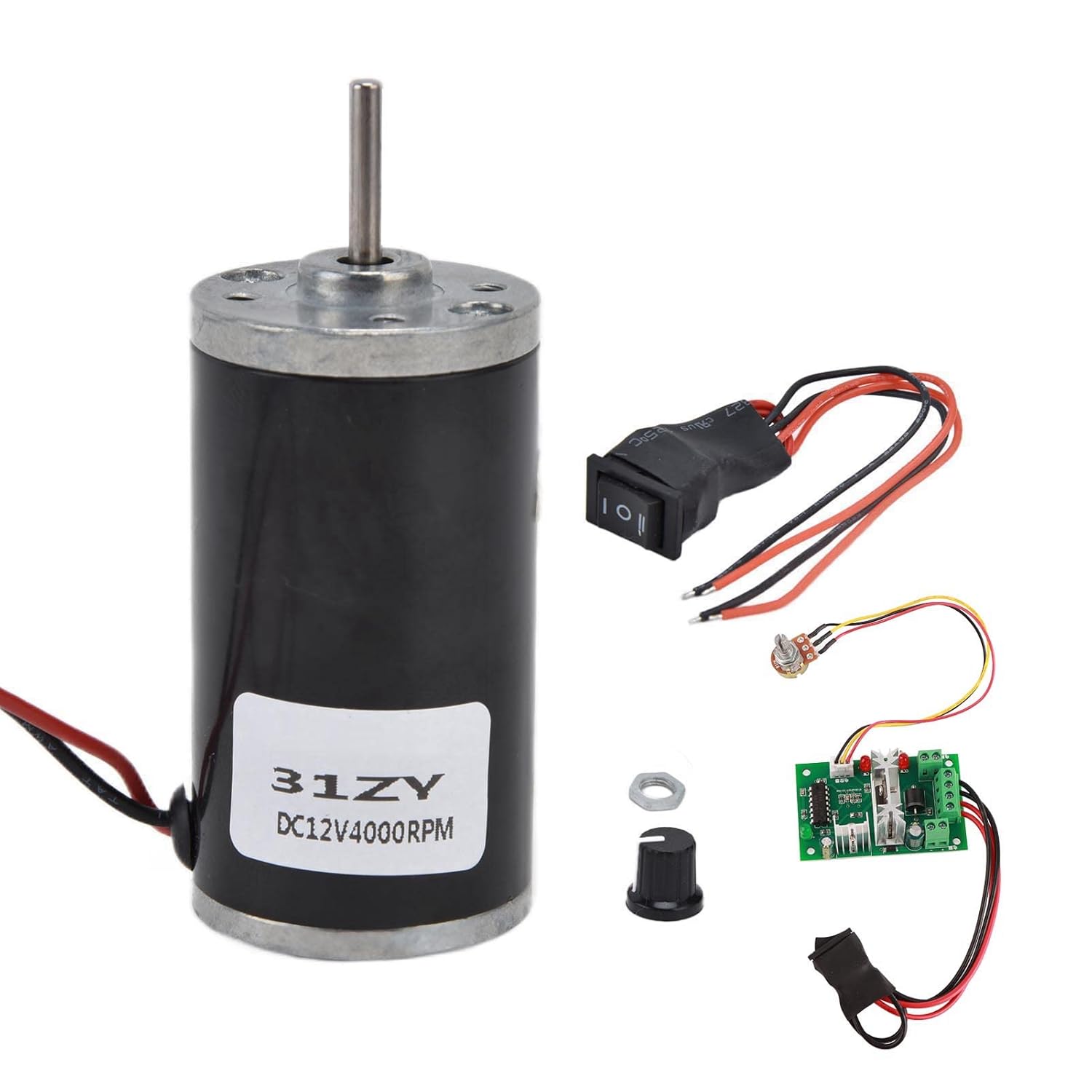 Amazon.com: Permanent Magnet Dc Motor, Mini Low Noise High Speed Cw CCW ...