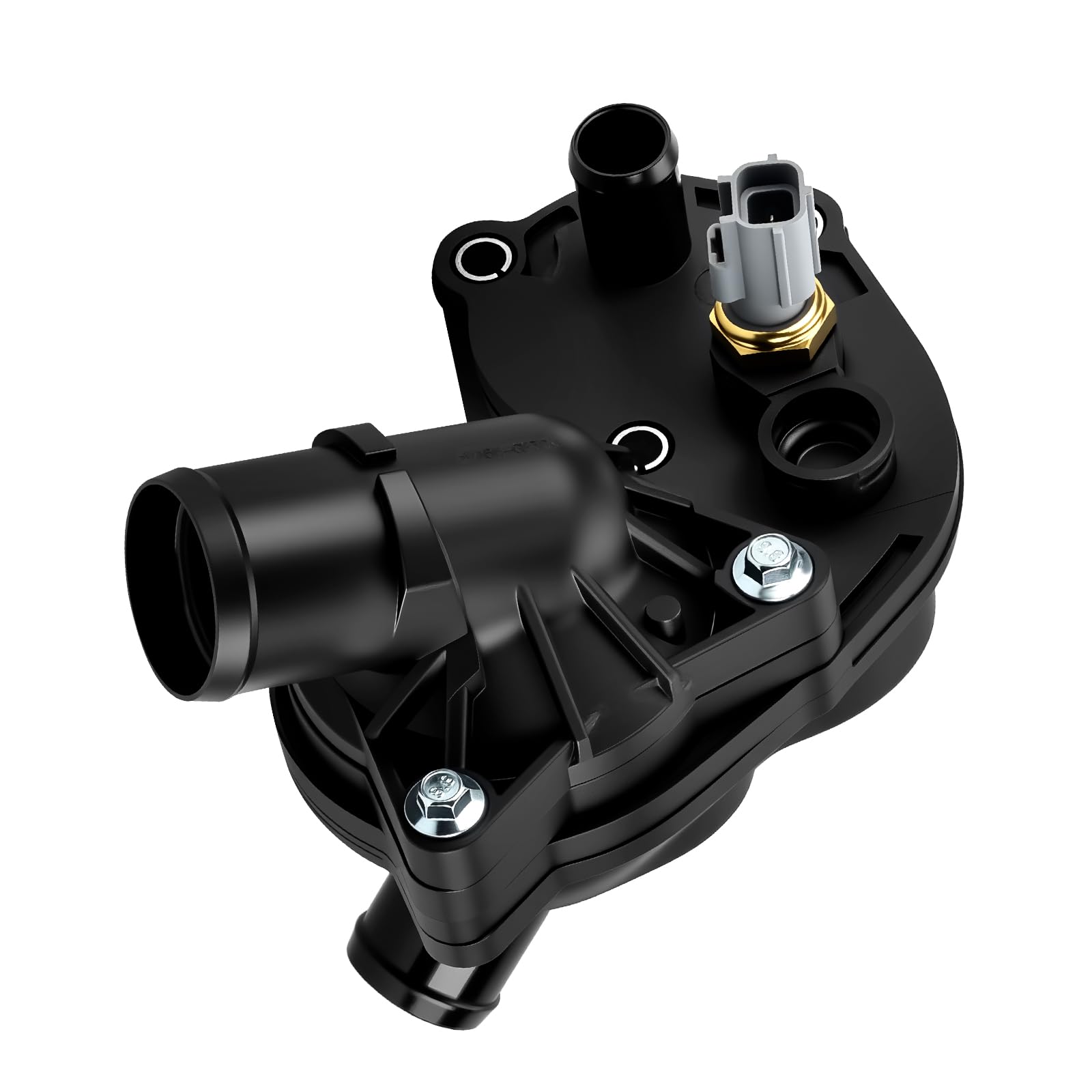 ②メル Amazon.com: 2L2Z8592AA Thermostat Housing Assembly w/Sensor Fit