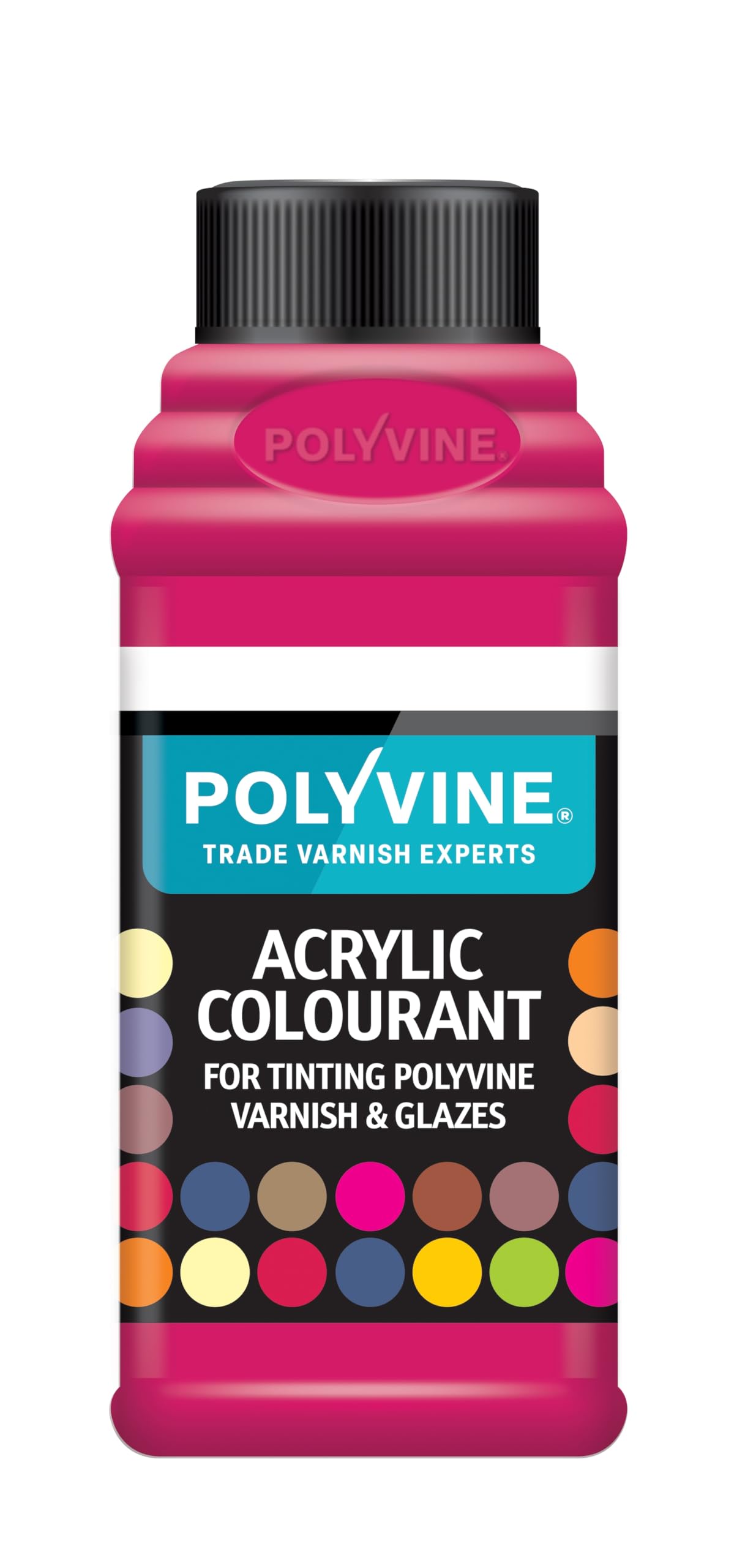 Polyvine Crimson 50G Universal Acrylic Colourant Crimson
