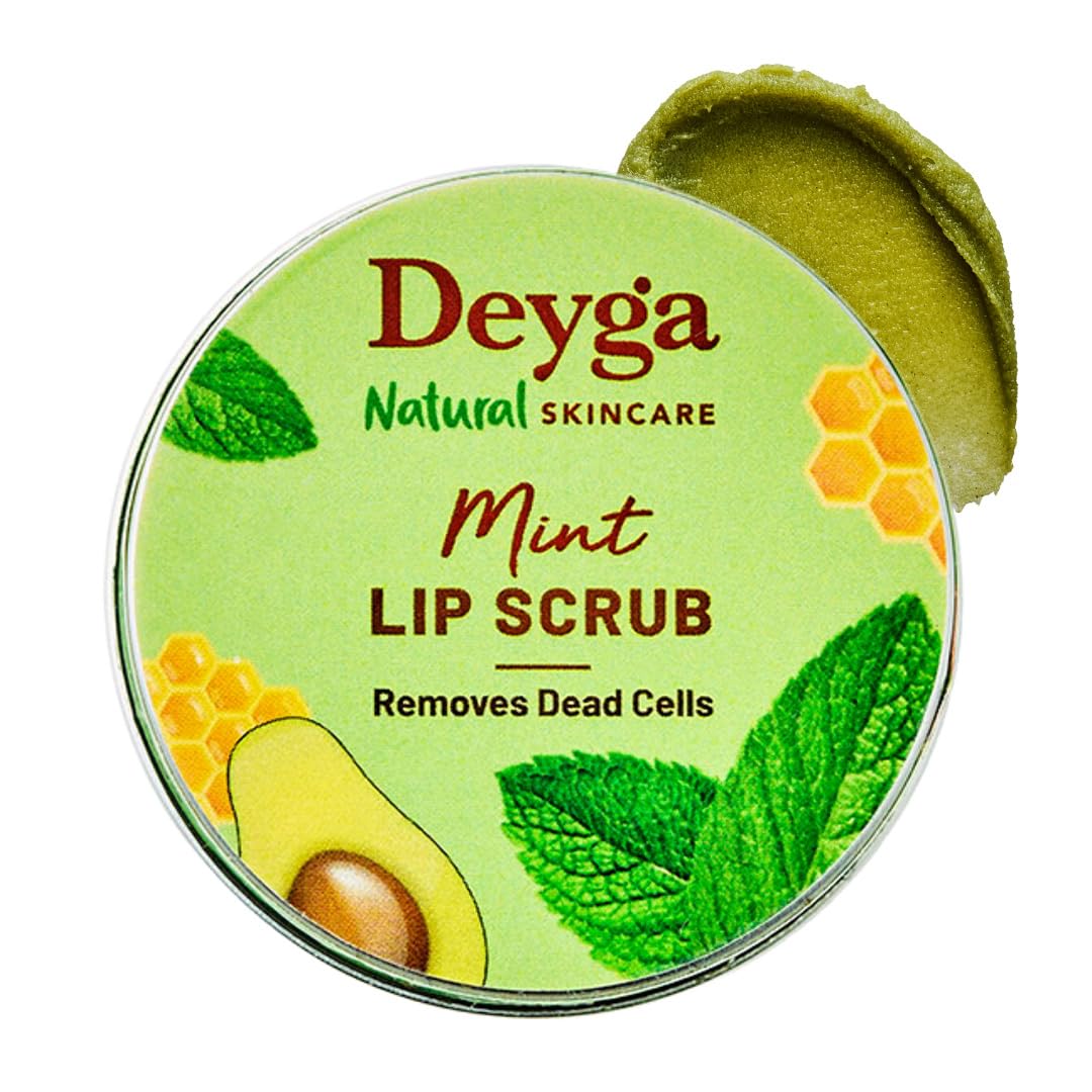 Mint Lip Scrub (16 Grm) Exfoliates I Reduces Dryness