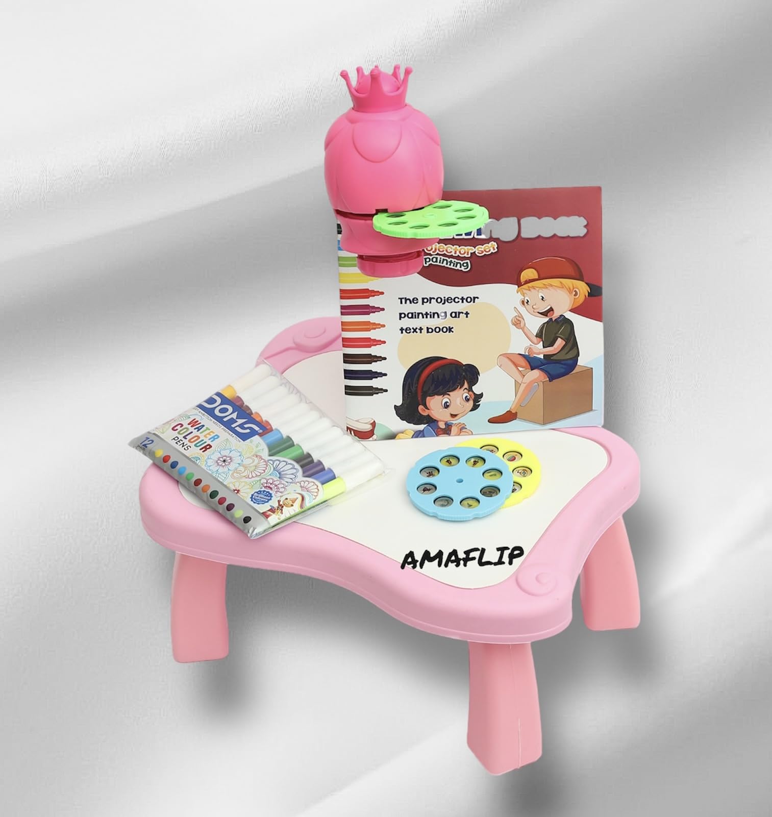 See full amazon price history chart for AMAFLIP Painting Toy Fun Learning Desk Set,Multi-Function Kids Electric Projector Lamp,Children Educational Development Drawing Toy Set (Latest 2023) (Assorted Design) AMAFLIP Painting Toy Fun Learning Desk Set,Multi-Function Kids Electric Projector Lamp,Children Educational Development Drawing Toy Set (Latest 2023) (Assorted Design) (B0BSC9V6MW) Amazon Price History, Amazon Price Tracker