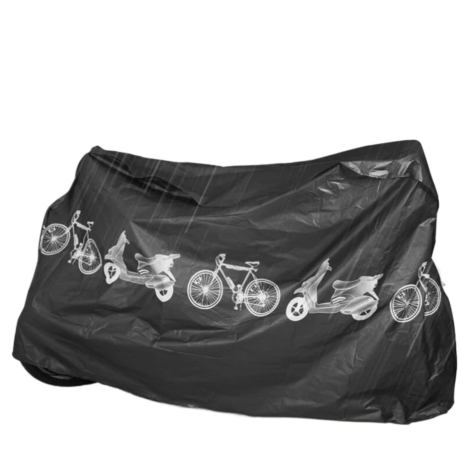 Bike Cover Waterproof Outdoor Bicycle Waterproof Raincover Bike Cover Outdoor Rain Case Accessories(Black)