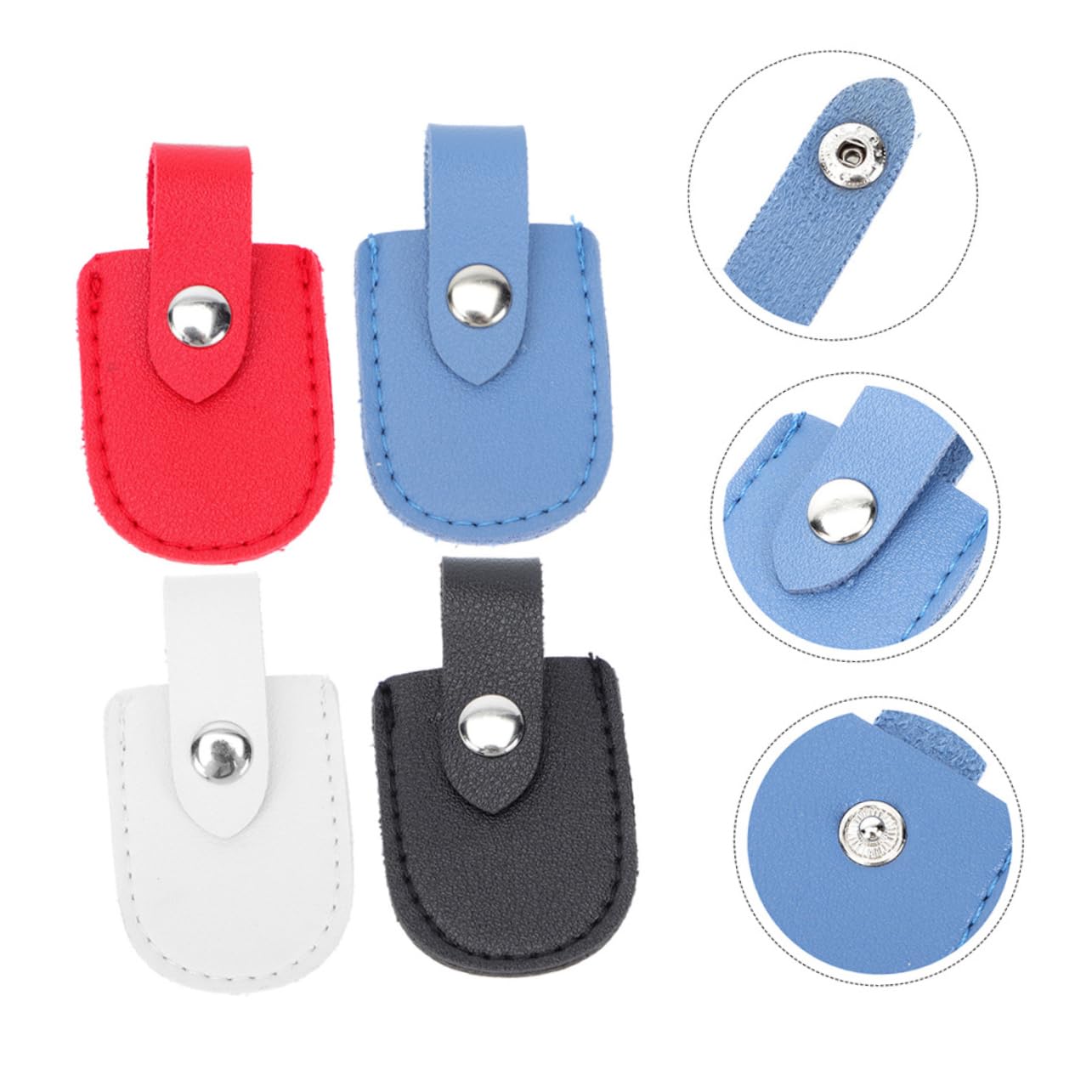 5 Set Copertura Protettiva Per Tronchesi Cuticole Design Per Strumenti Manicure Protettiva E Facile Usare Misti 4 Pezzi*5