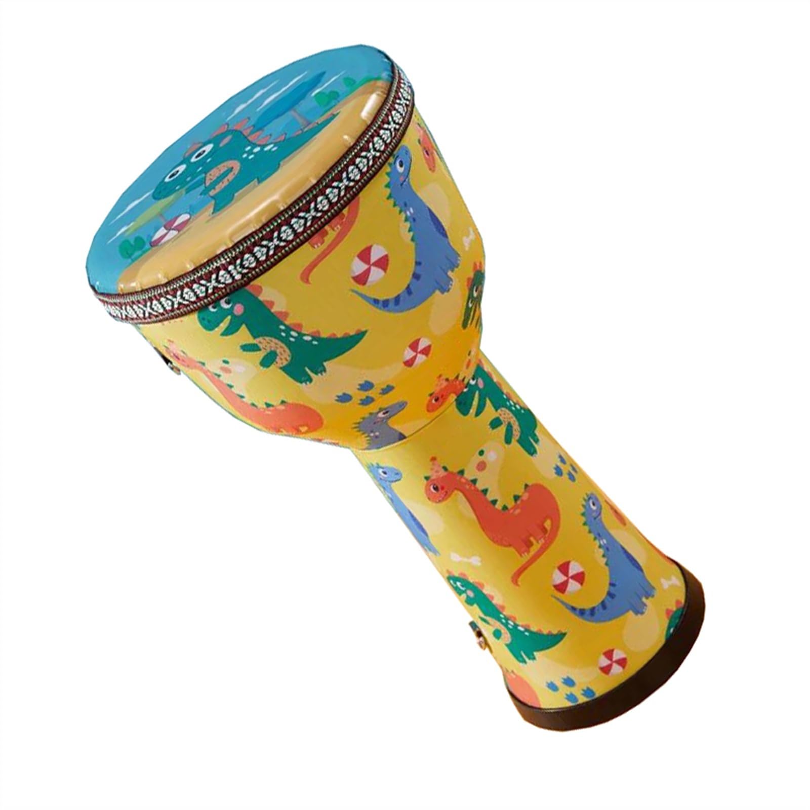 Tambor Djembe Grande De 8 Pulgadas, Instrumento De Percusión De PVC, Tambor Djembe Portátil Djembé Para Principiantes (Color : A)