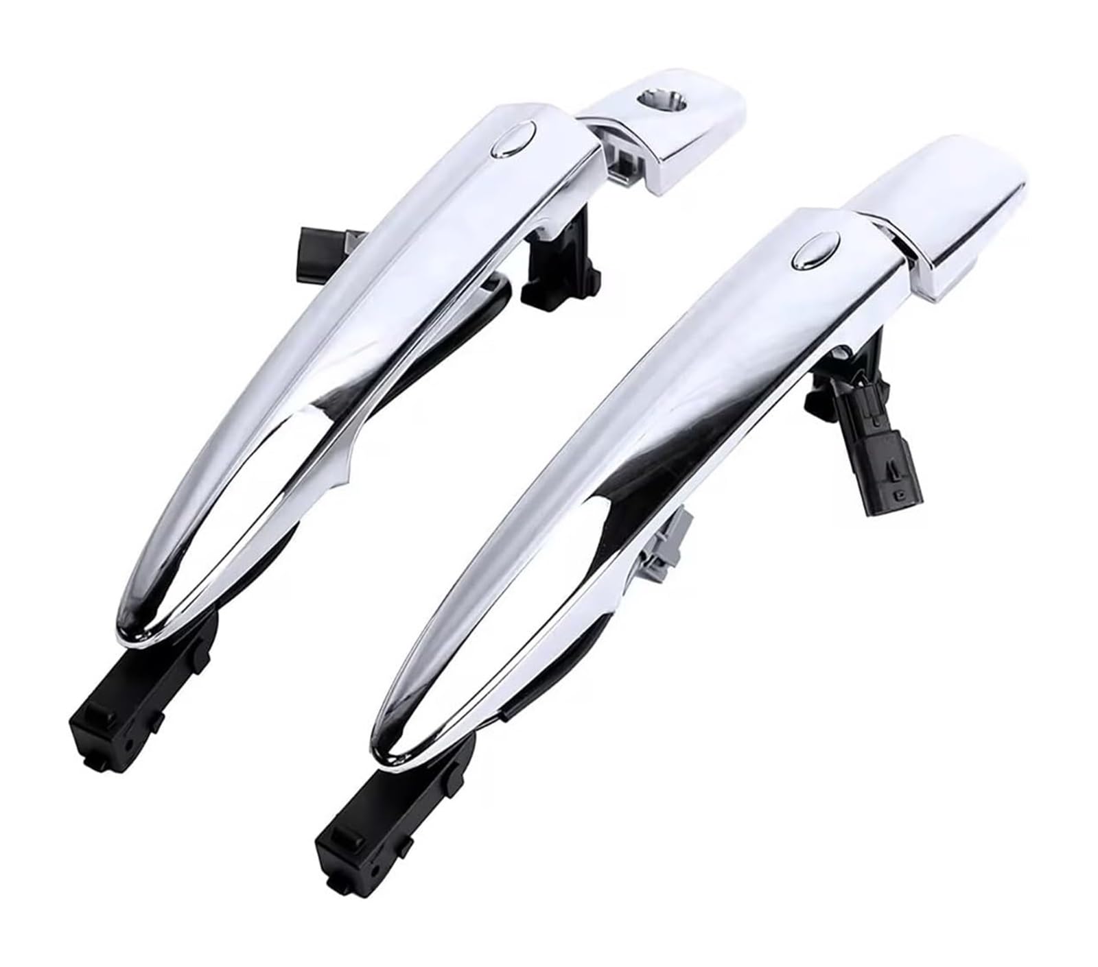 STRJUS Car Door Handle Cover for Leaf for Maxima for Murano for Sentra for Entry 826469N00A 806469N00A 806451AA0A Door Handle Exterior Cover Car Front Handles Chrome
