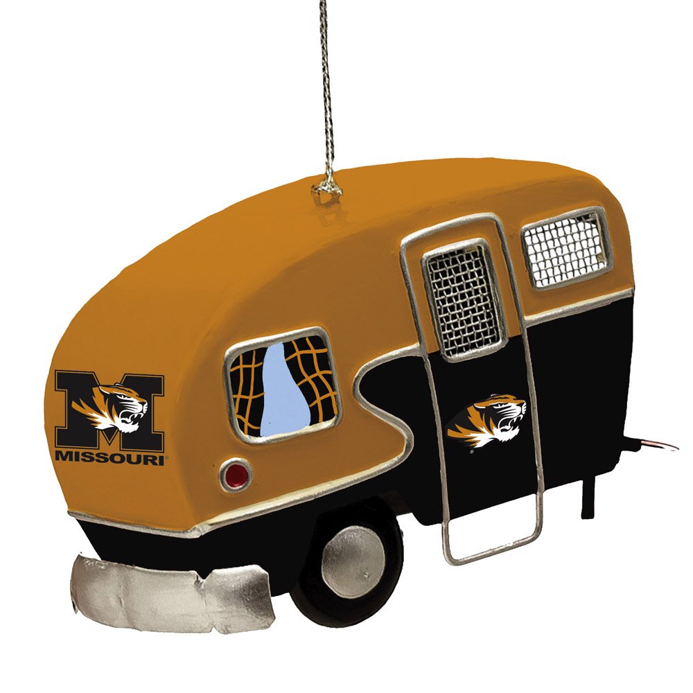 Team Sports America Metal Missouri Tigers Camper Ornament