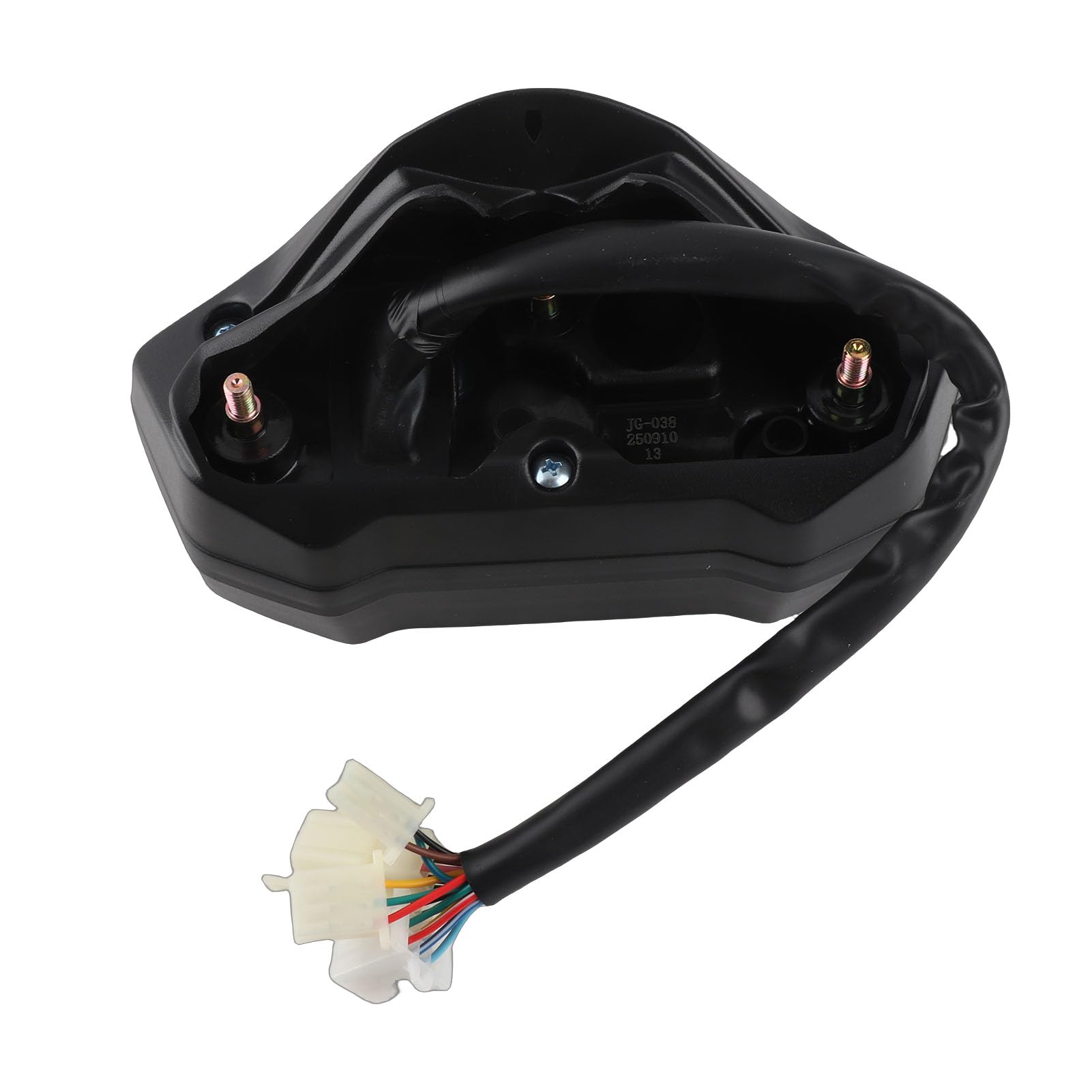 Tbest Velocímetro para Motocicleta, Tacómetro Digital de 8-12V (With