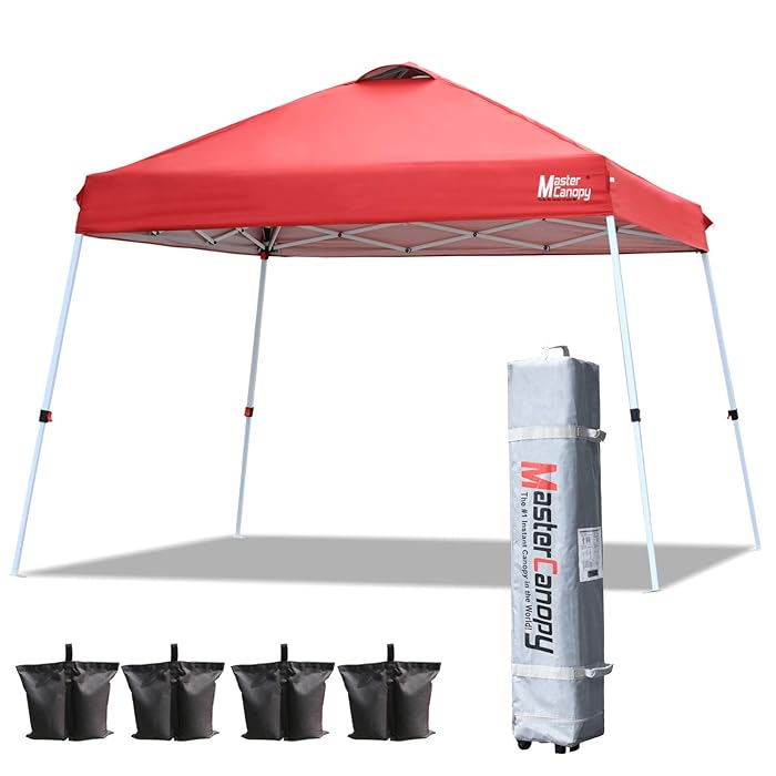 Buy MASTERCANOPY Portable Pop Up Canopy Tent Beach Canopy with Large