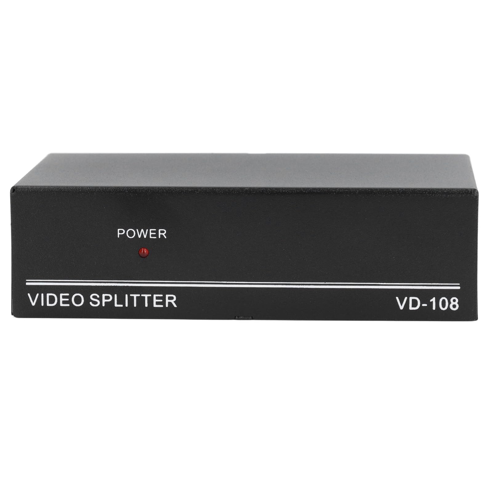 Pyhodi Splitter BNC a 8 Porte, Box Divisore Video BNC 1 Ingresso e 8 Uscite, Amplificatore Distributore di Segnale Video Coassiale 1080P 60Hz, Plug And Play, per Telecamera di (Spina