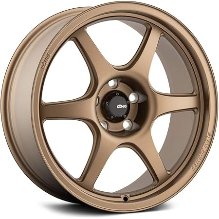Amazon Com Konig Hexaform Custom Wheel 17x9 40 Offset 5x100 Bolt Pattern 73 1mm Hub Matte Bronze Rim Automotive Amazon Com Konig Hexaform Custom Wheel 17x9 40 Offset 5x100 Bolt Pattern 73 1mm Hub Matte Bronze Rim Automotive