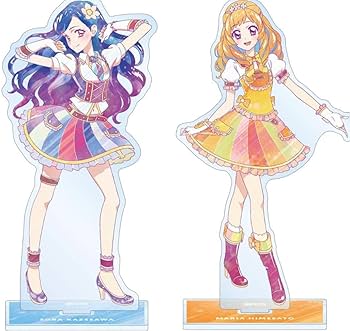 アイカツ！ サイン入りポスター 風沢そら 姫里マリア2枚セット Amazon
