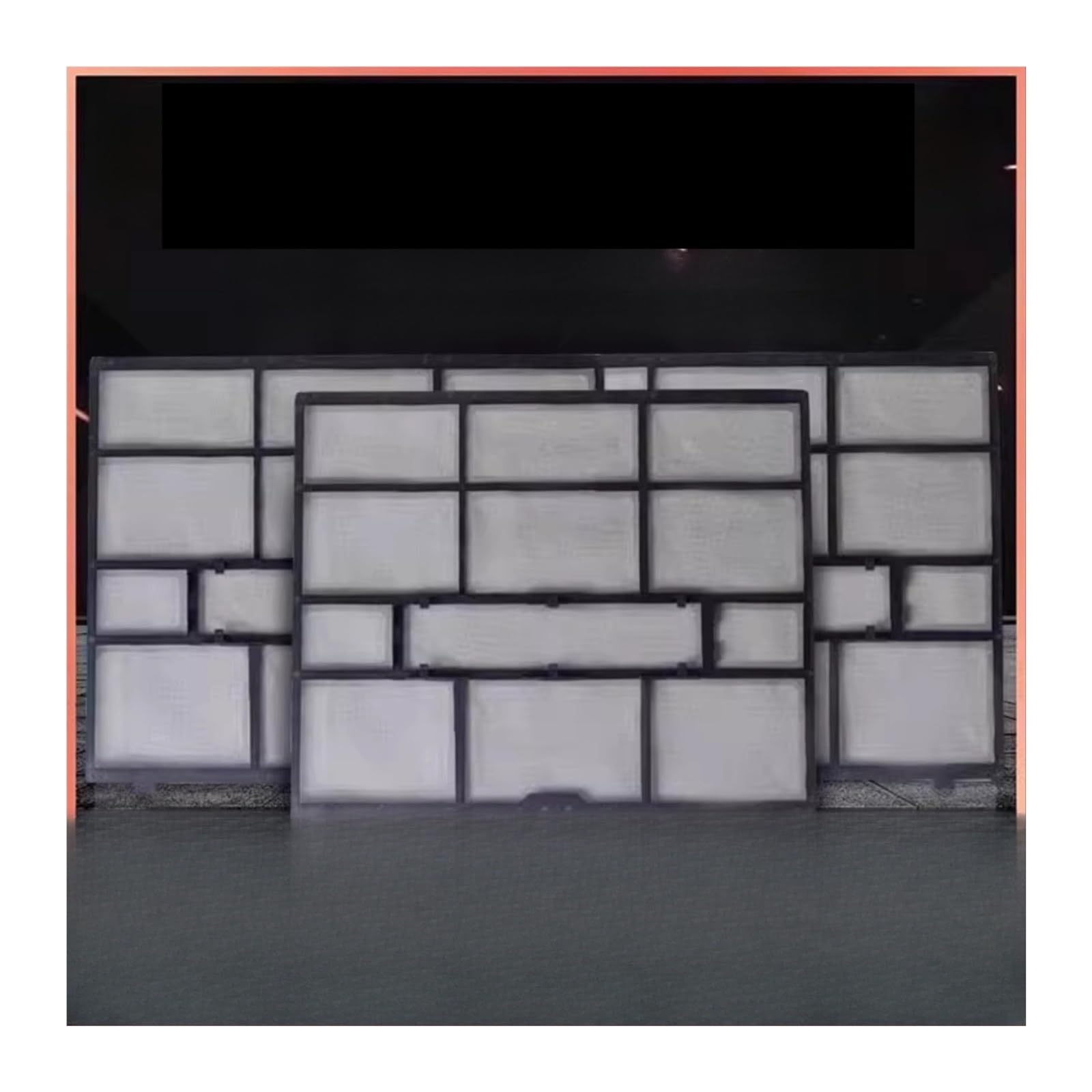 Filtro del condizionatore d'Aria 29,2X29,2/32X25,5 | Parti dello schermo antipolvere del filtro(2PCSN0.14)