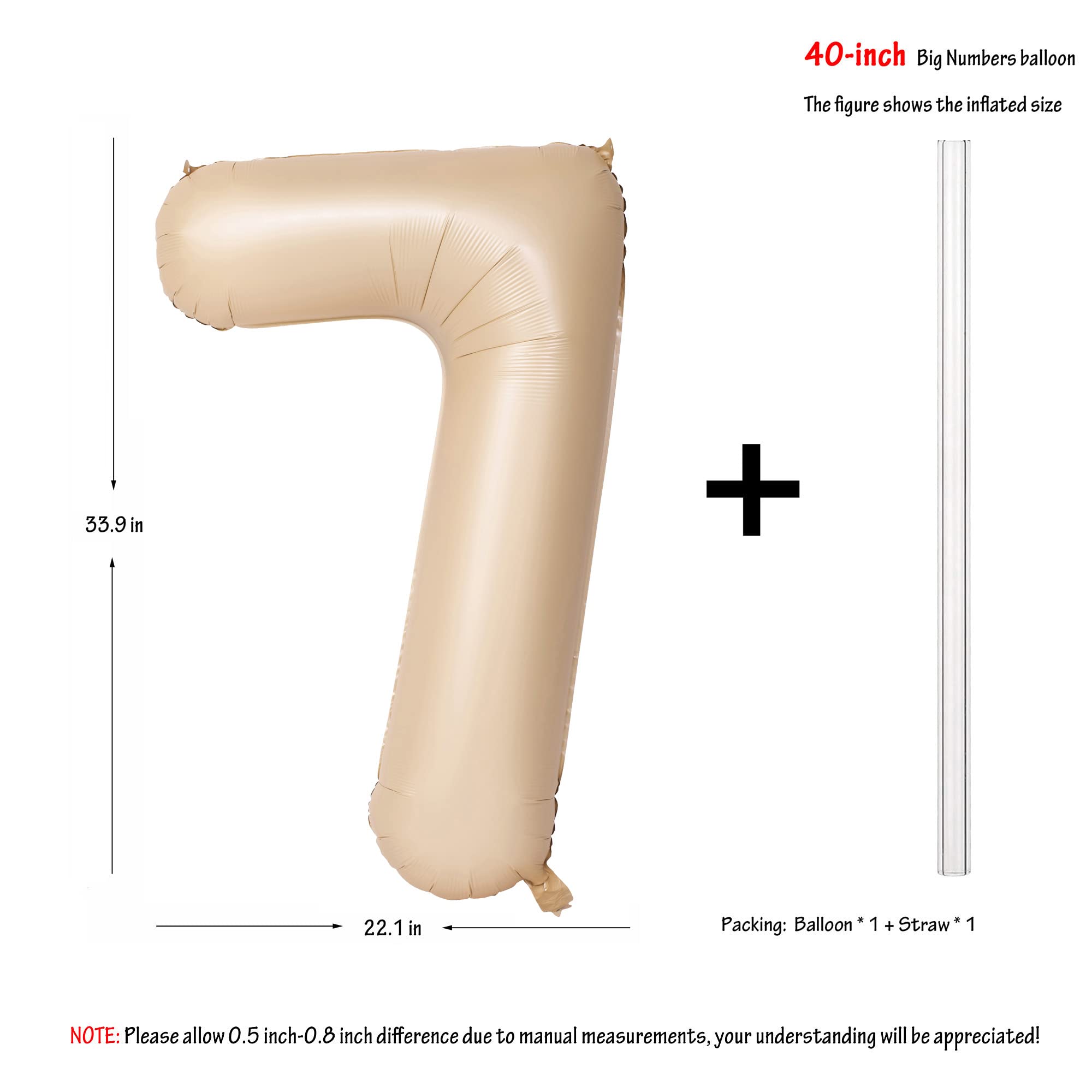 Red 0 balloon 40 Inch Giant Helium Foil Number 0 to 9 Red Balloon Birthday Wedding Party Digital Decorations (Number 0) — view 561