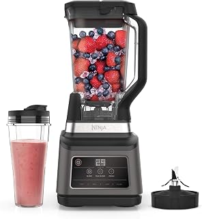 Ninja Food Blender 2-In-1 With Auto-Iq, Black, 1200W