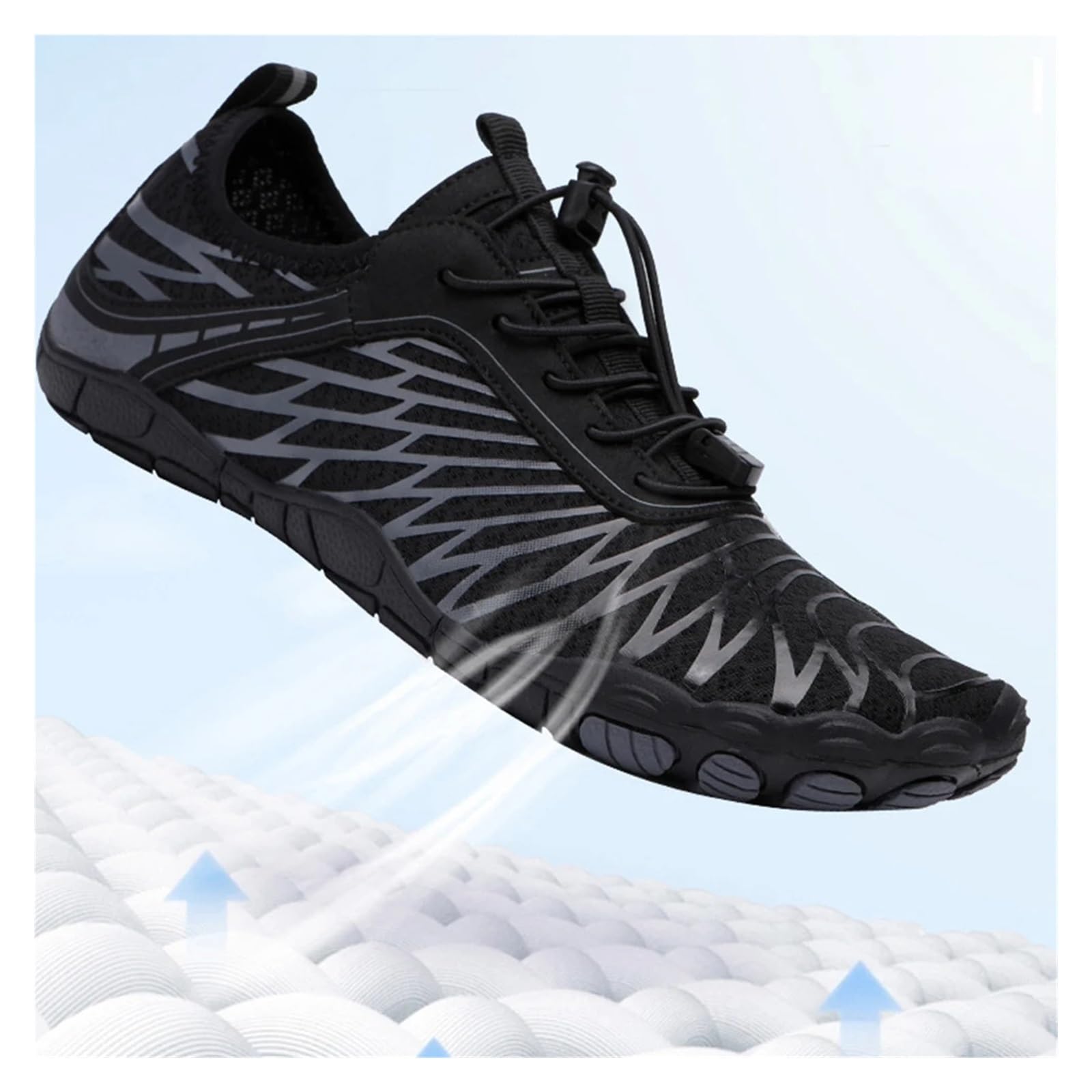 Scarpe da Acqua Scarpe Unisex a Piedi Nudi Sport Acquatici da Acqua a Monte Ginnastica Corsa for Fitness