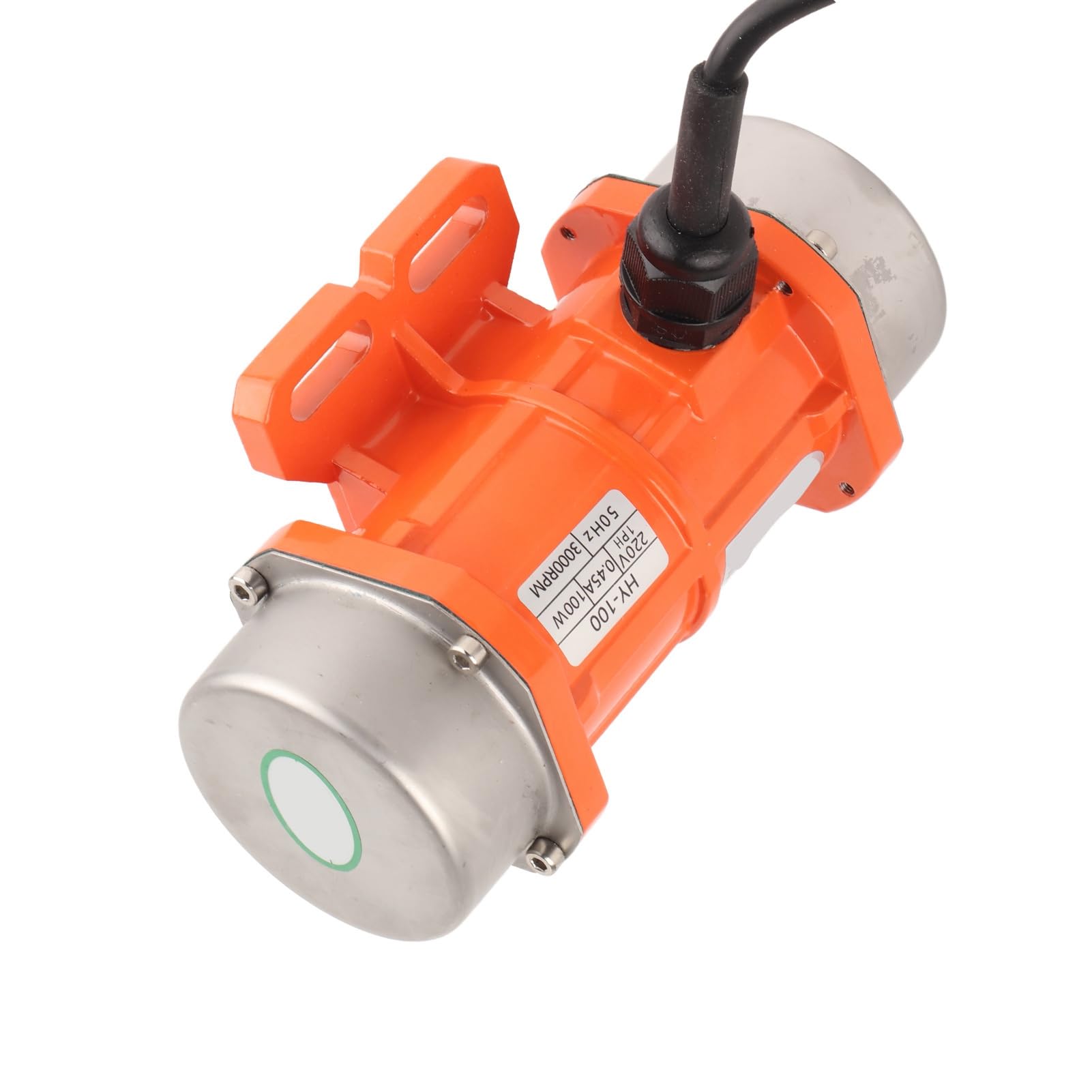 Motor de Vibración Monofásico IP66, Resistente Al Agua, Asíncrono, Carcasa de Aleación de Aluminio, 220V, 3000RPM, Accesorios Profesionales (100W)