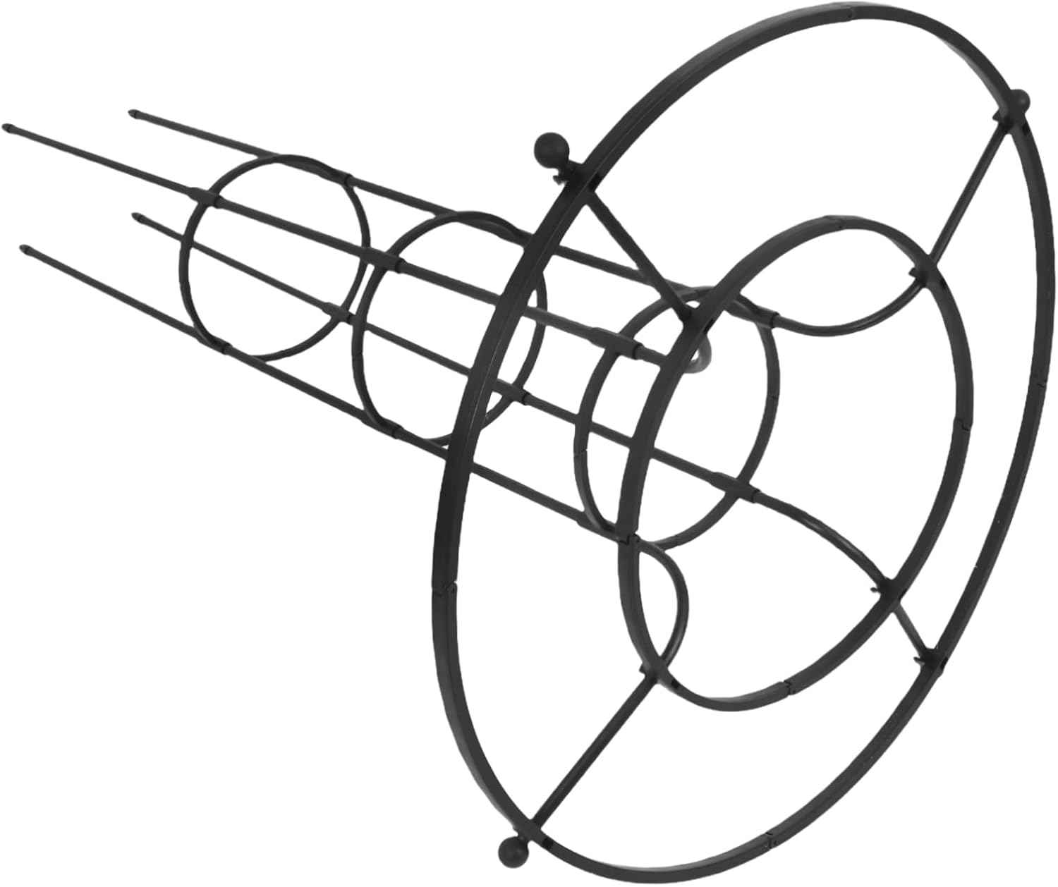 TOYANDONA Umbrella Shaped Plant Trellis Rack Support Frame for Climbing Plants Quick Assembly Flower Support for Vines Garden Decoration Height