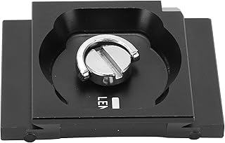 Zunate 200PL‑PRO Quick Release Plate with 1/4 inch Screw, Aluminium Alloy Camera Quick Release Plate with Protective Rubber Pad and Nut Adapter for Camera Tripod