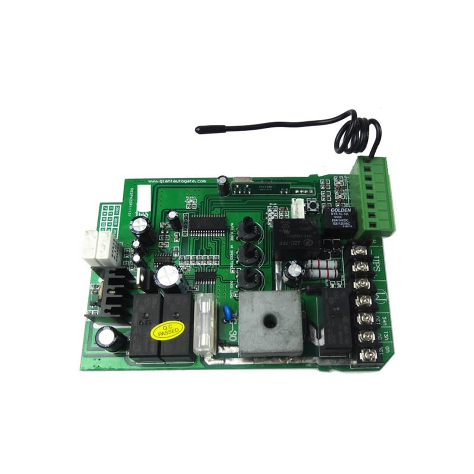 Control Board for AC Motor Sliding Gate Opener Sliding Gate Opener Motor Control Unit PCB Controller Circuit Board Electronic Card Strong Sensitivity(DC24V a)