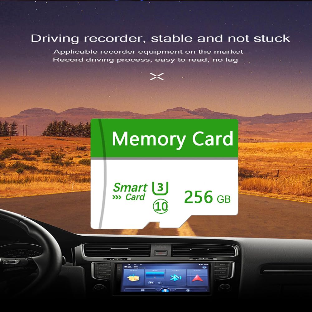 Carte mémoire 256 Go Mini carte TF ultra haute vitesse pour téléphones Android, caméras d'action, tablettes Stockage étendu