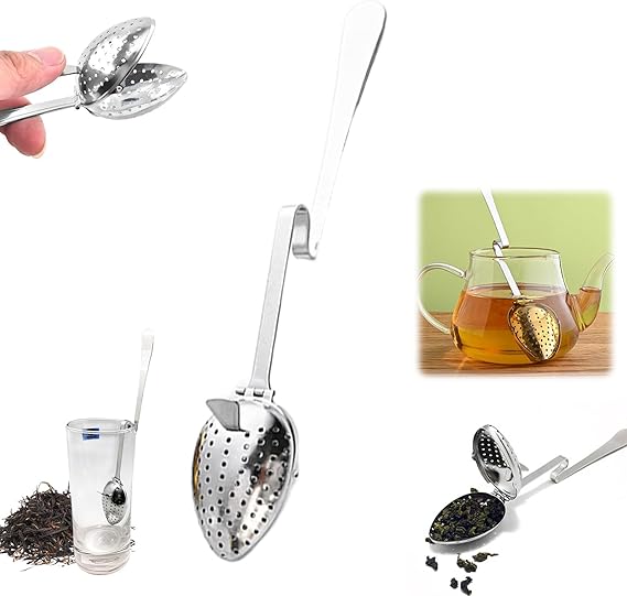 Amazon.com: Stainless Steel Tea Diffuser,2025 New Tea Strainer Tea ...