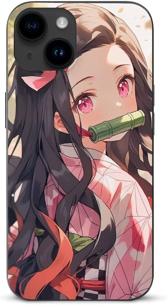 Amazon.co.jp: 鬼滅の刃 (竈門禰豆子) iPhone 15 ケース iPhone 15