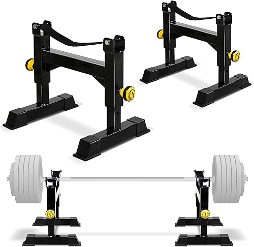 Soporte de elevación muerta para gimnasio en casa, plataforma de peso muerto para gimnasio en casa, placas de levantamiento de pesas, soporte de