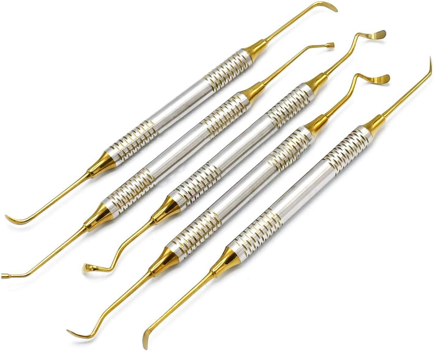 DDP Premium 5 pcs Sinus Lift Instruments Set Kit Dental Dentistry DN-2188