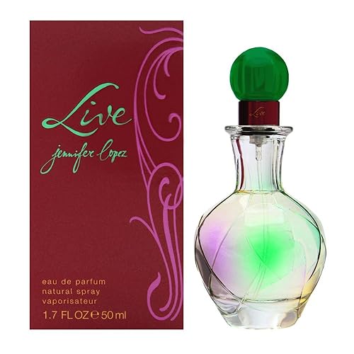 J. Lo Live Perfume para mujeres, fragancias únicas, 1.7 onza