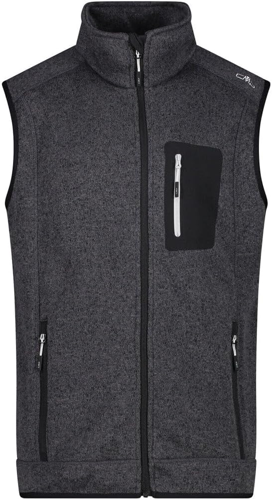 CMP Chaleco de forro polar para hombre , 3H60947N