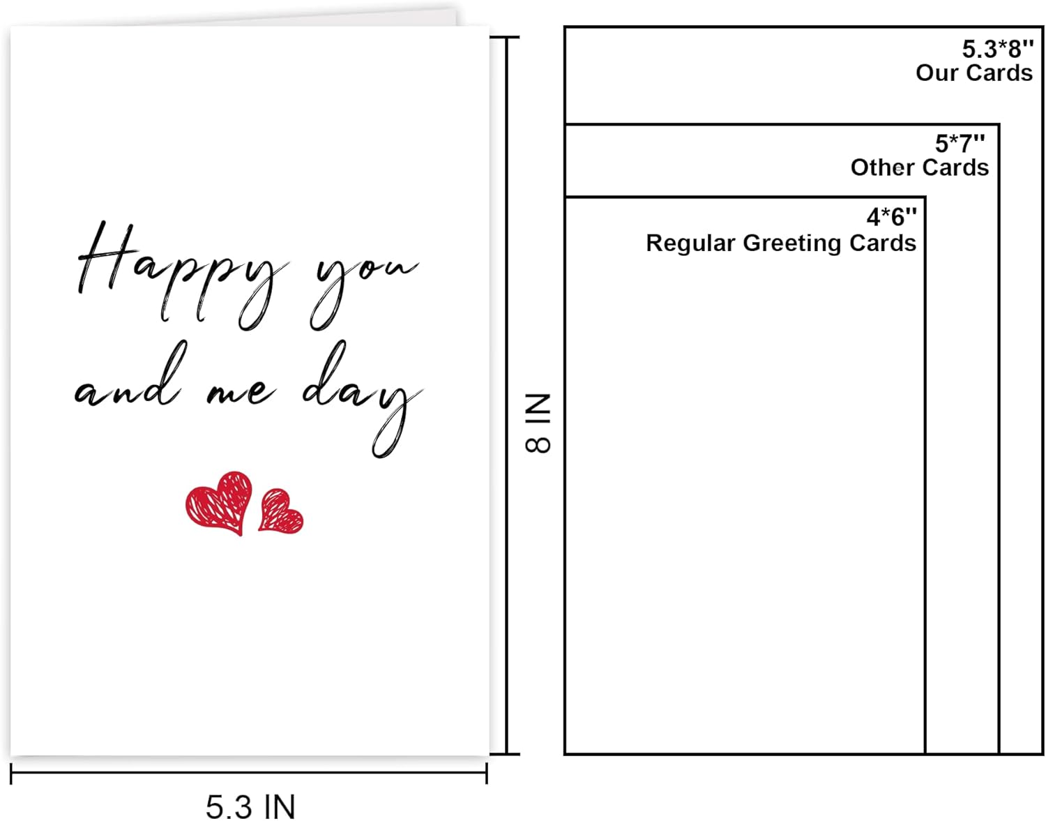 Happy 10th Anniversary Card for Him Her, Romantic 10 Year Anniversary Card&Gift for Husband Wife Boyfriend Girlfriend Partner Hubby, Ideal 10th Wedding Anniversary Decor For Women Men - Image 3