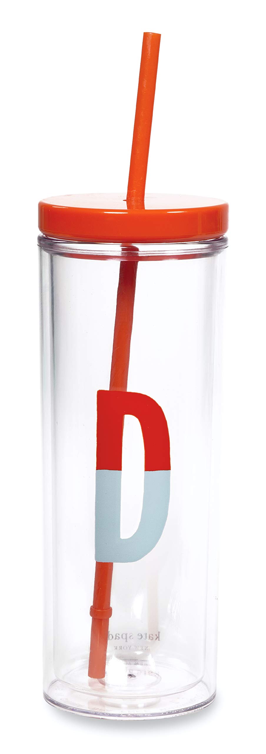 Vaso térmico Kate Spade New York con inicial para llevar tu café frío al trabajo