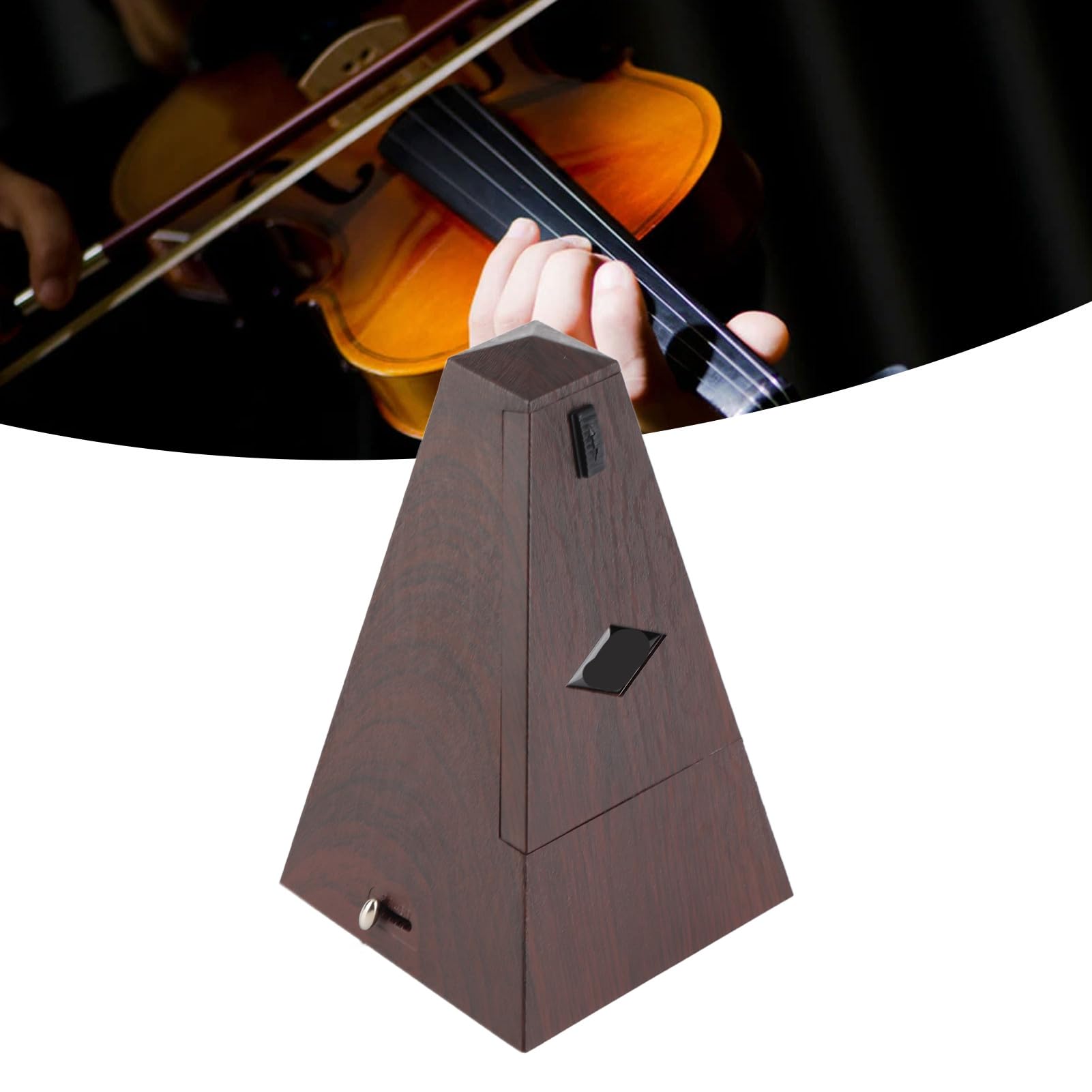 Metrónomo Mecánico, Metrónomo Universal Diseño Clásico Preciso Sonido Grande para Guitarra para Violín