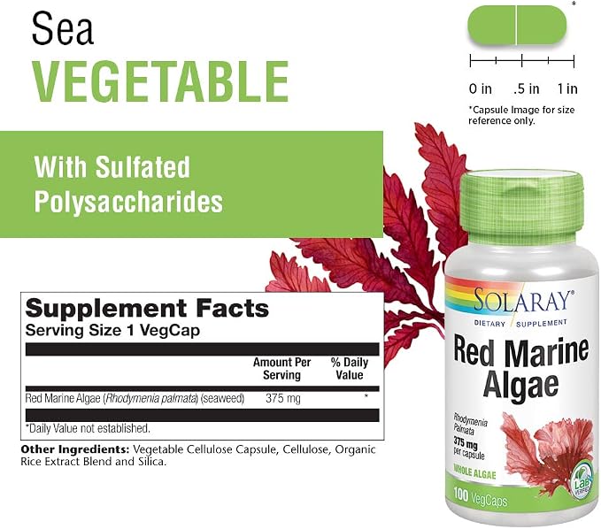 Red Marine Algae 375 mg