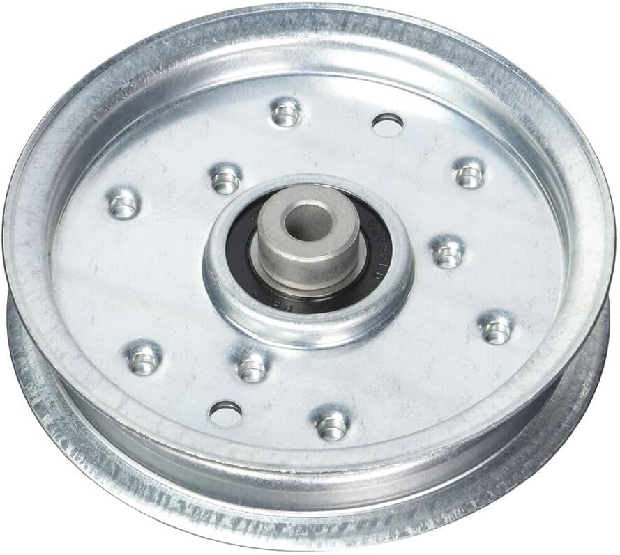 Flat Idler Pulley For MTD Replacement for Cub Cadet Troy Bilt 38 42 46 54" Decks 756-04129