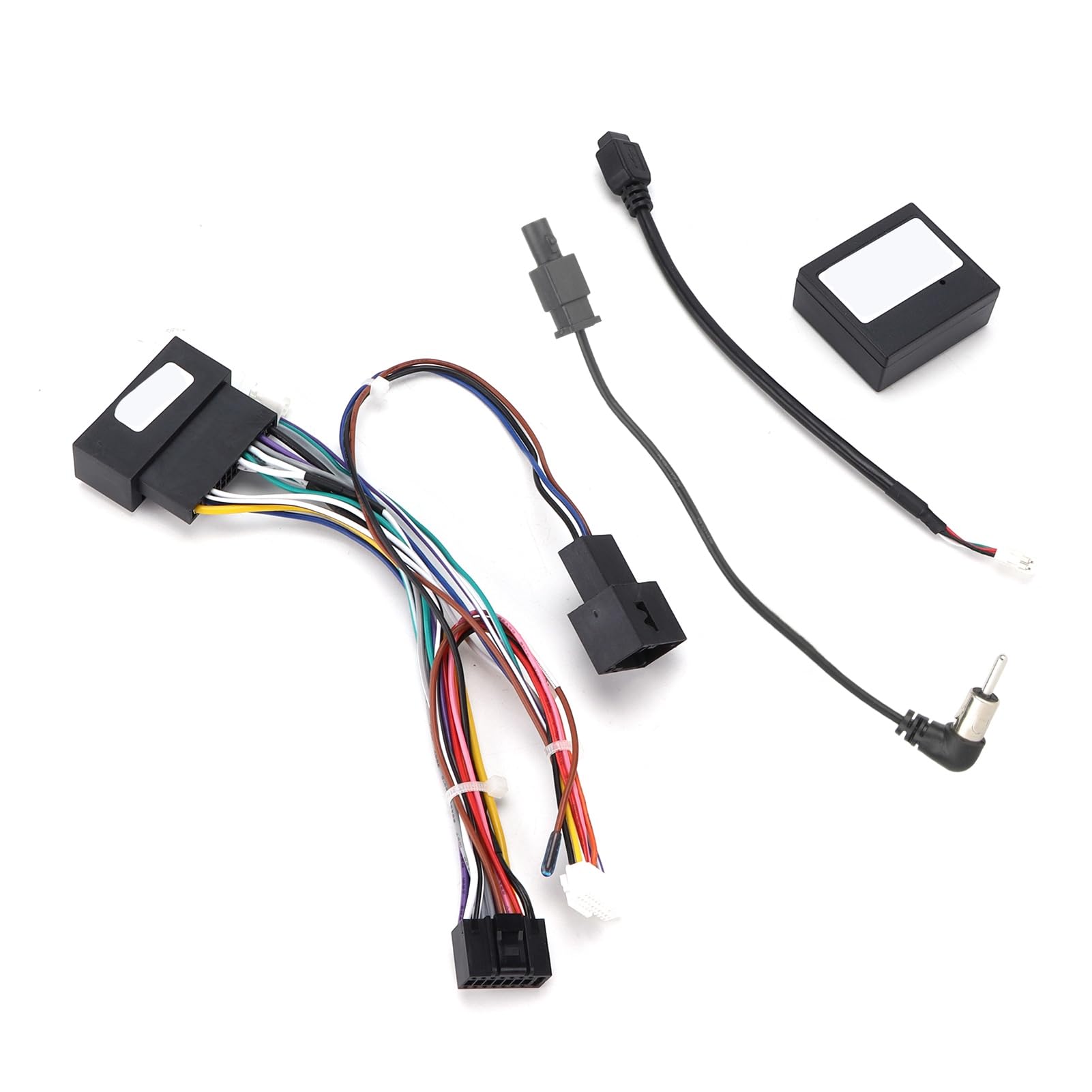 Cavo Alimentazione E Scatola CANBUS Per Auto – Compatibile Con Jeep Wrangler JK 2010-2017 E Compass MK49 2010-2016, Plug-and-play Per Navigatore