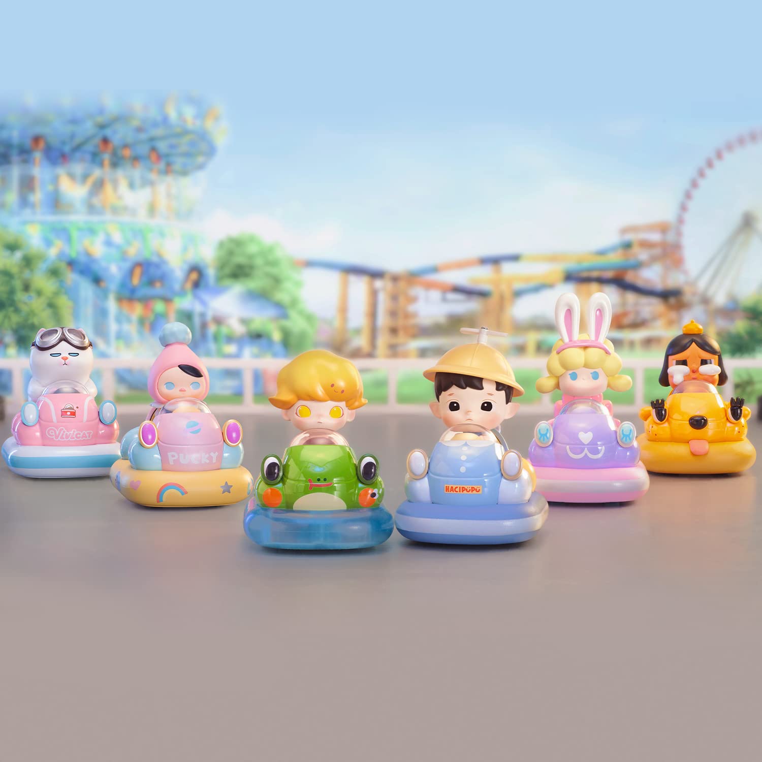 Amazon.com: POP MART POPCAR - Caja exclusiva de figuras de acción