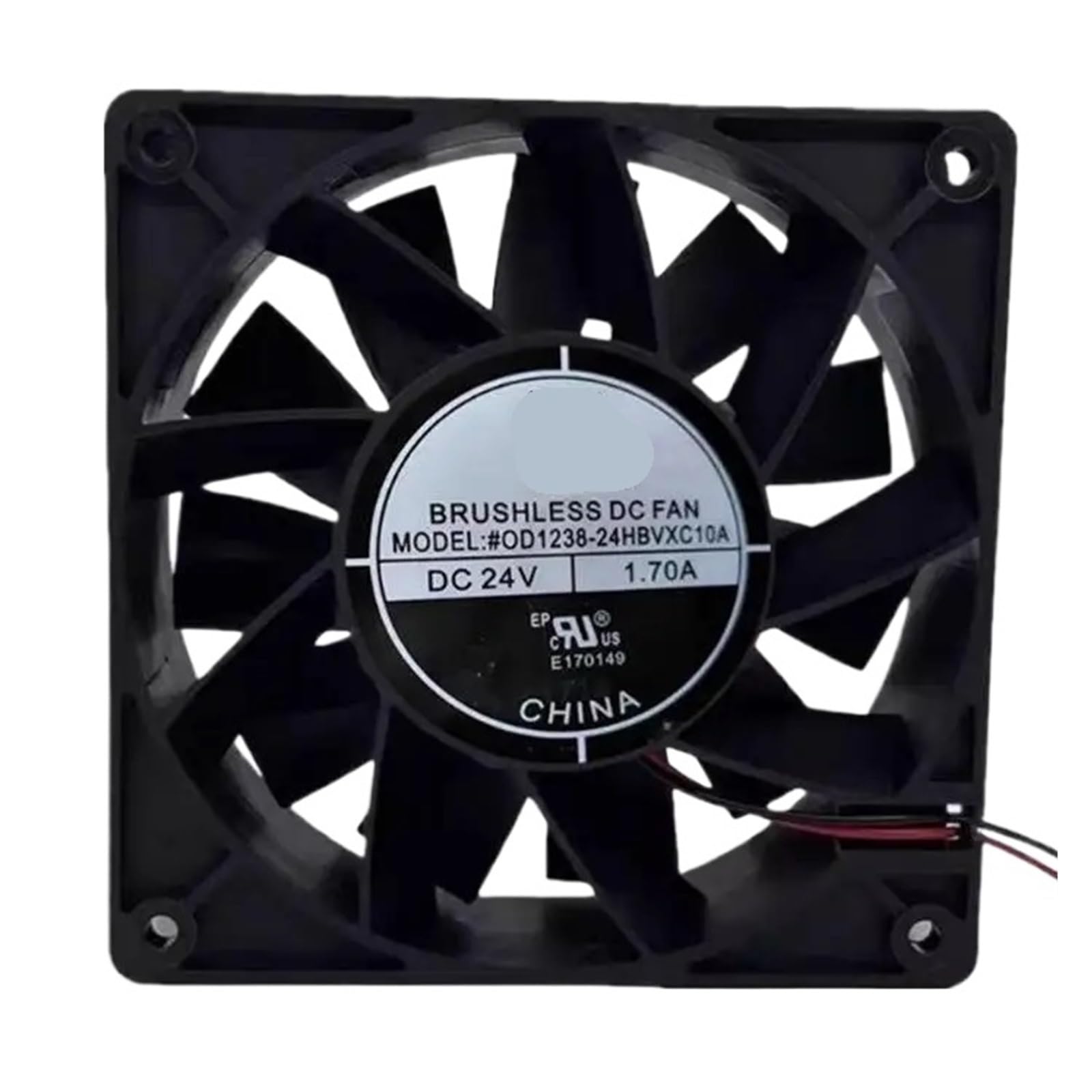 PEQYUACTE OD1238-24HBVXC10A Cooling Fan 12038 DC24V 1.70A 12CM 2Pin