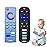 ERSIHUA 2-Pack Baby Teething Toys-TV Remote Control Shape Silicone Infants Teething Toys for Babies 0-18 Months,BPA-Free (Black+Blue)