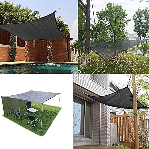 Filet d'ombrage 2x6m 85% haute densité à 8 broches avec œillets