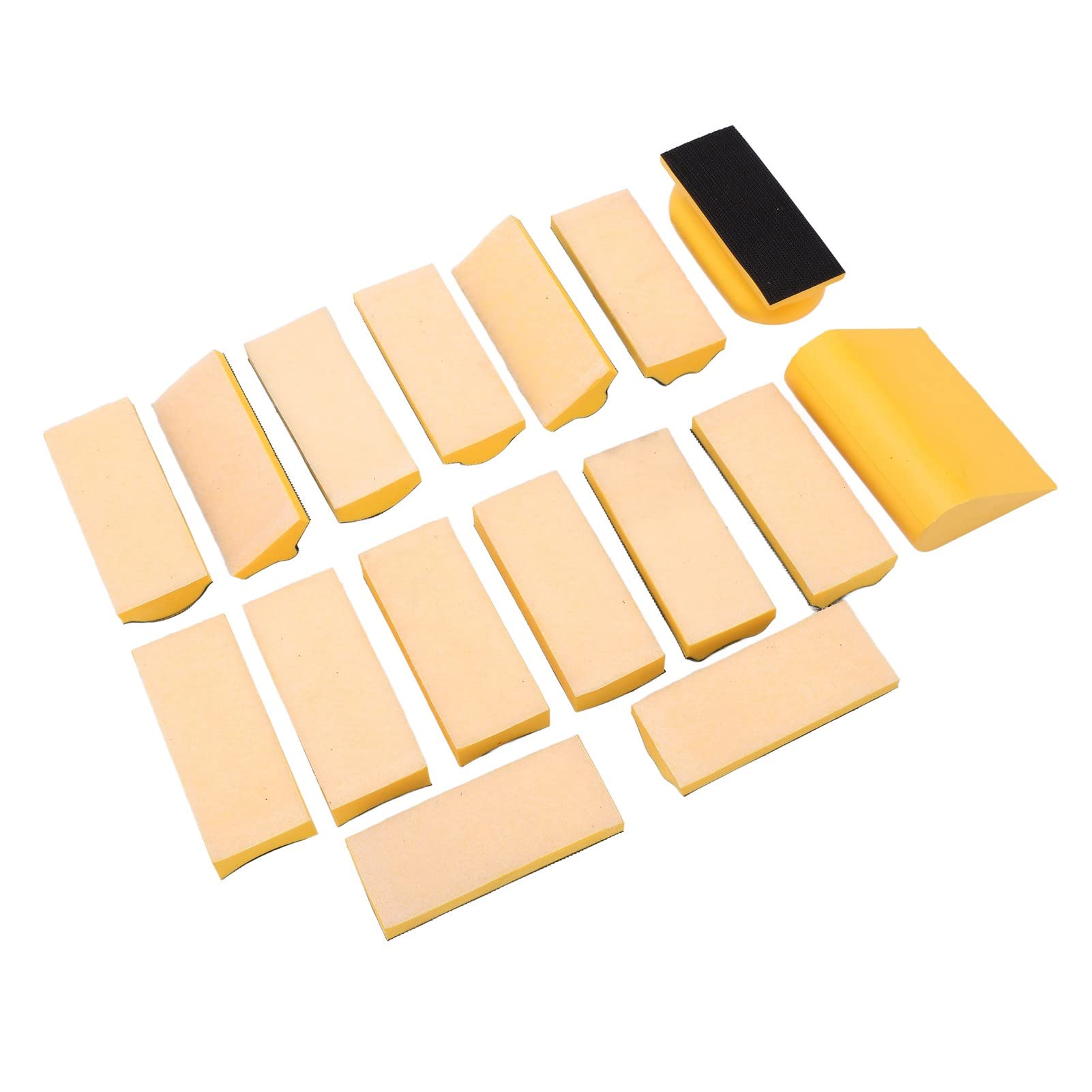 Polierpads, 16 Stück Kleber, Langlebige Polierpads, Autoreparaturset