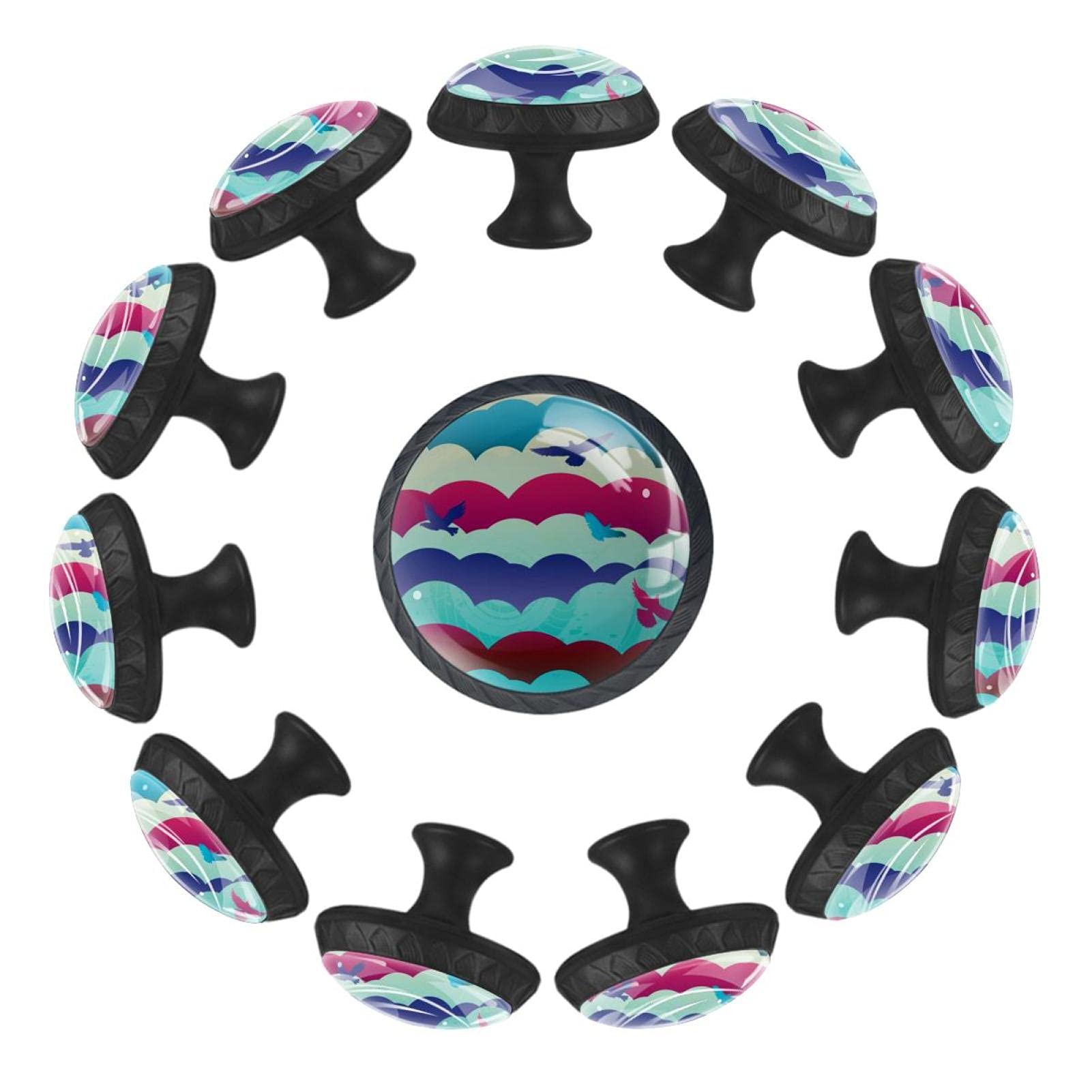 Boutons de tiroir ronds 35 mm Sky pour réparer et embellir une commode usée