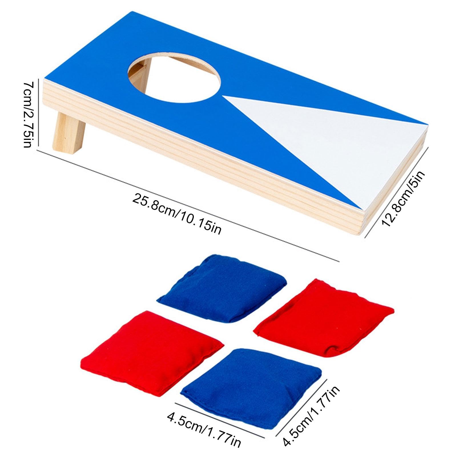 Sac De Cornhole Jeu De Lancer De Sacs De Haricots MagiDeal - 3 Trous - 94x57cm Cornhole Jeu Complet