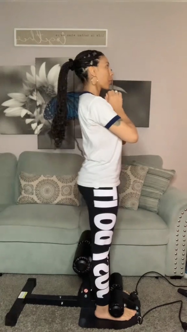 Amazon.com : leikefitness Deep Sissy Squat Bench Core Workout