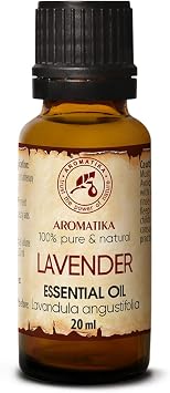 Lavender Essential Oils 0.68 Fl Oz - Lavanda Essential Oil - Lavandula Angustifolia - Bulgaria - 100% Pure - Beauty - Aromatherapy - Massage - Diffuser - Aroma Lamp - Relax